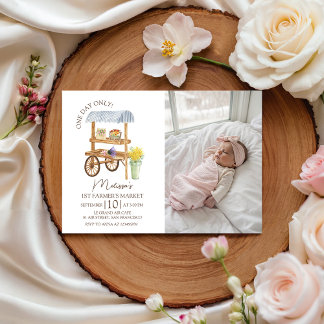 Farmer’s Market Photo Invitation Einladung