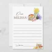 Farmer’s Market Time Capsule Einladung (Vorderseite)