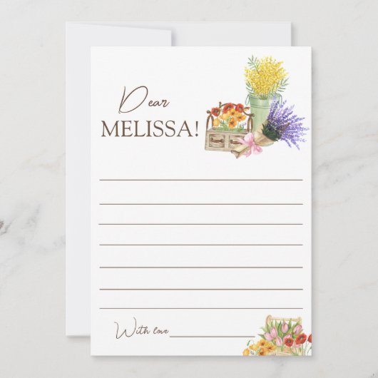 Farmer’s Market Time Capsule Einladung (Vorderseite)