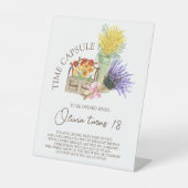 Farmer’s Market Time Capsule Sign Sockelschild (Vorderseite)