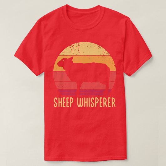 Farmer Sheep Whisperer T-Shirt (Design vorne)