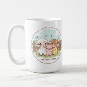 Farmerfreunde für immer - süß und gemütlich kaffeetasse
