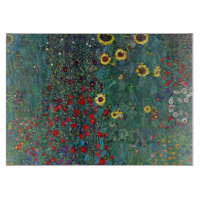Farmergarden w Sonnenblume von Klimt, Vintage Blum