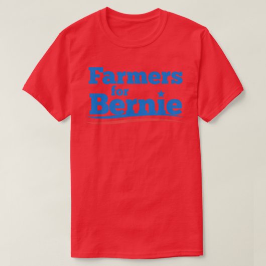 Farmers for Bernie 2020 T-Shirt (Design vorne)