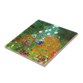 “ Farmer's garden ” , Gustav Klimt Fliese (Seite)