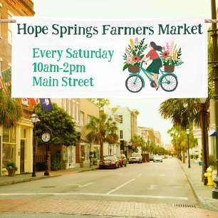 Farmers Market Farm Stand handgezeichnet CUSTOM Banner