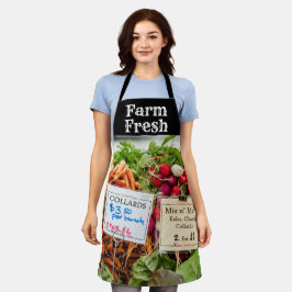 Farmer's Market Helper Farm Fresh Art Apron Schürze