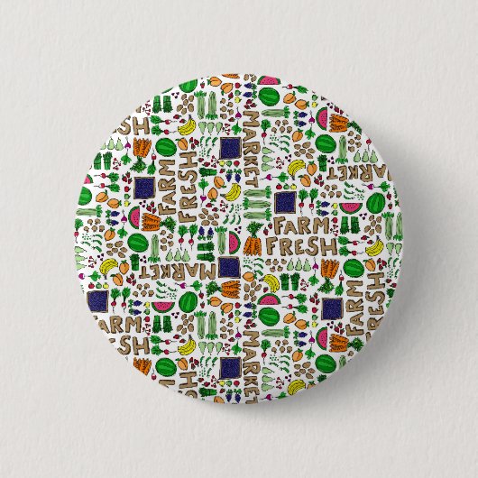 Farmer's Market Medley Button (Vorderseite)