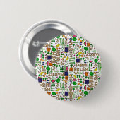 Farmer's Market Medley Button (Vorne & Hinten)