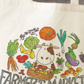 FARMER'S MARKET Tote Tasche von Nicole Janes