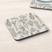 farmer's market vegetables tea strong white getränkeuntersetzer (Linke Seite)