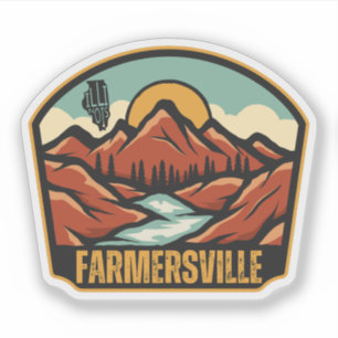 Farmersville, Illinois Aufkleber