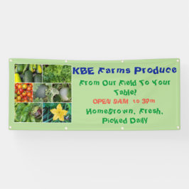 FARMERZEUGNIS-FAHNE BANNER