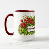 Farmfrische-Beeren-Vorlage Tasse (Links)