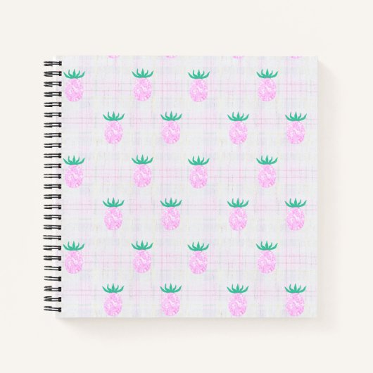 Farmhouse-Ananas Notizblock (Vorderseite)