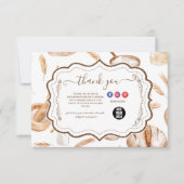 Farmhouse Artisan Bakery Dankeskarte (Vorderseite)