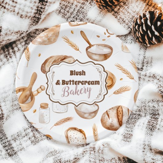 Farmhouse Artisan Bakery Pappteller