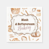 Farmhouse Artisan Bakery Serviette (Vorderseite)