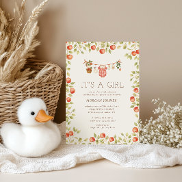 Farmhouse Baby Clothesline Baby Shower Einladung