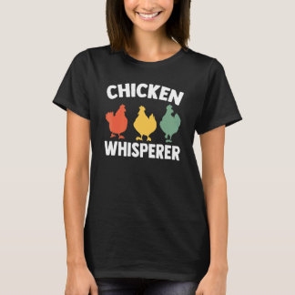 Farmhouse Barn Chicken Whisperer Farmer Farm Feede T-Shirt