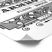 FARMHOUSE BATH POSTER (Ecke)