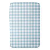 Farmhouse Blau Buffalo Karo Badematte (Vorderseite Vertikal)