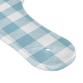 Farmhouse Blau Buffalo Karo Schneidebrett (Ecke)