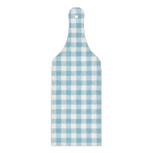 Farmhouse Blau Buffalo Karo Schneidebrett