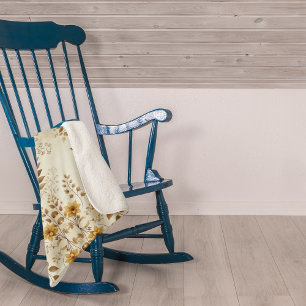 Farmhouse-Blumen-Sherpa-Decke Sherpadecke