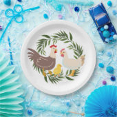 Farmhouse Chick Baby Dusche Pappteller (Party)