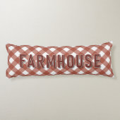 FARMHOUSE GINGHAM SEITENSCHLÄFERKISSEN (Rückseite)