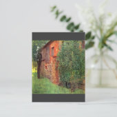 Farmhouse in Chamber in Attersee by Gustav Klimt Postkarte (Stehend Vorderseite)