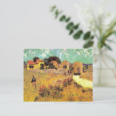 Farmhouse in Provence by Vincent van Gogh Postkarte (Stehend Vorderseite)