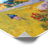 Farmhouse in Provence, Van Gogh Poster (Ecke)