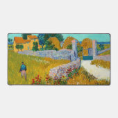 Farmhouse in Provence Van Gough Desk Mat Schreibtischunterlage (Vorderseite)