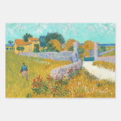 Farmhouse in Provence - Vincent van Gogh Geschenkpapier Set (Vorderseite 2)