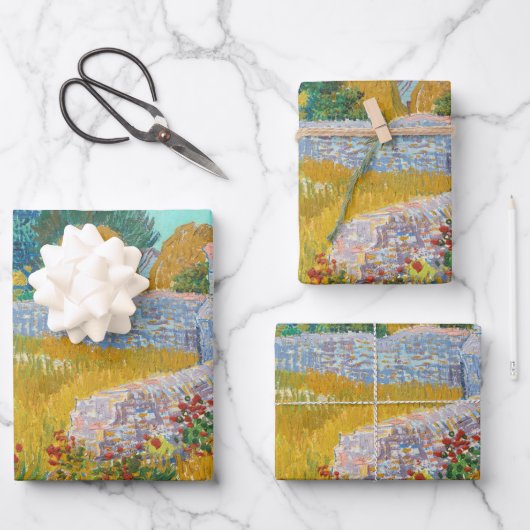 Farmhouse in Provence - Vincent van Gogh Geschenkpapier Set (Vorderseite)