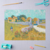 Farmhouse in Provence - Vincent van Gogh Seidenpapier (Basteln)