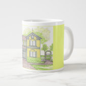 FarmHouse Jumbo-Tasse (Vorderseite Rechts)