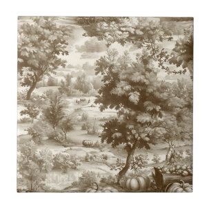 Farmhouse-Kürbisernte-Land-Toile (8) Fliese