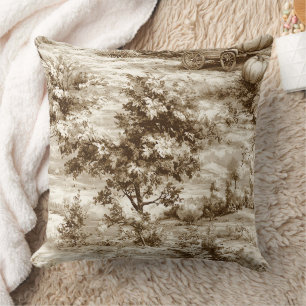 Farmhouse-Kürbisernte-Ländliche Toile (9) Kissen