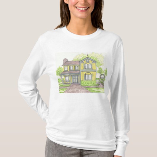 FarmHouse Long Sleeve Tshirt (Vorderseite)