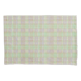 Farmhouse Neutral Sage Plaid Kissenbezug