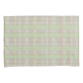 Farmhouse Neutral Sage Plaid Kissenbezug (Vorderseite-Rechts)