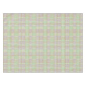 Farmhouse Neutral Sage Plaid Tischdecke (Vorderseite (Horizontal))