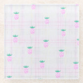 Farmhouse Pineapple Oasis Glasuntersetzer (Vorderseite)