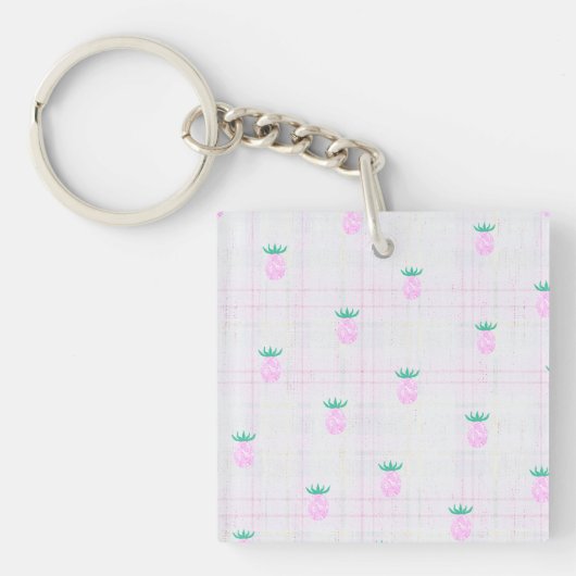 Farmhouse Pineapple Oasis Schlüsselanhänger (Vorderseite)