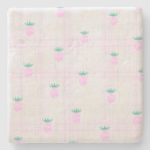 Farmhouse Pineapple Oasis Steinuntersetzer (Vorderseite)