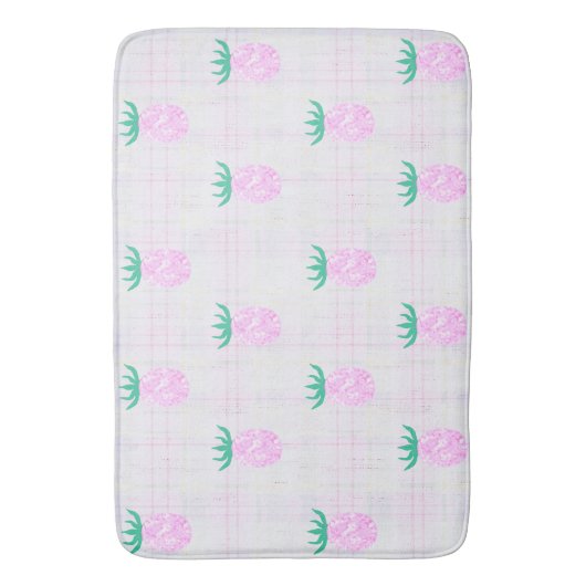 Farmhouse Pineapples Badematte (Vorderseite Vertikal)