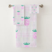 Farmhouse Pineapples Badhandtuch Set (Insitu)
